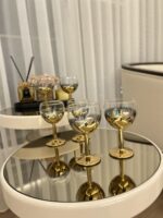 6 Kişilik GOLD  Kahve Yanı Bardağı - Görsel 4