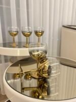 6 Kişilik GOLD Kahve Yanı Bardağı - Görsel 2