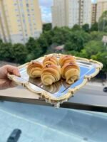 Zamak Ayaklı Saçaklı KARE Sunumluk