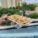 Zamak Ayaklı Saçaklı Sunumluk