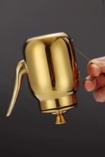 Komple Çelik Gold 450 ml Yağdanlık Sosluk ve Sirkelik - Görsel 4