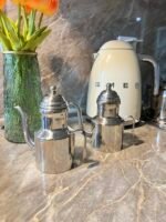 304 Çelik Gold 310 ml Yağdanlık & Sirkelik - Görsel 5