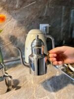 304 Çelik Gold 310 ml Yağdanlık & Sirkelik - Görsel 3