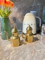 304 Çelik Gold 310 ml Yağdanlık & Sirkelik - Görsel 2