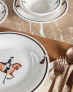 Milon 6 Kişilik 24 Parça Yemek Takımı - Renkli - Görsel 3