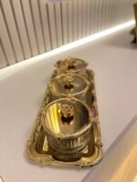 3’Lü Tepsili Sunumluk  Gold*RAMAZAN AYINA ÖZEL🎉 - Görsel 2