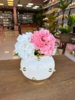 Boncuklu Tombul Vazo