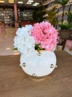 Boncuklu Tombul Vazo - Görsel 2