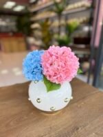 Boncuklu Tombul Vazo - Görsel 3