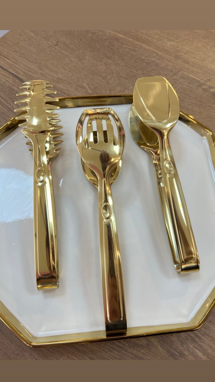 3’Lü Gold Maşa Sade - Görsel 1