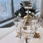 Zamak Ayaklı Gold Dondurmalık & İkramlık