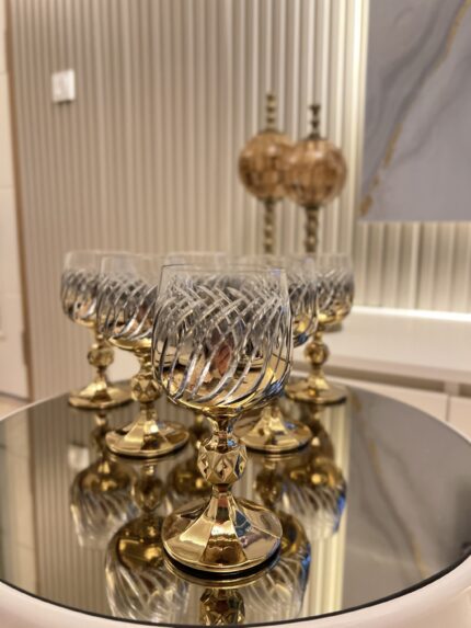 6 Kişilik BOHEMİA Kesme Detay
Kahve Yanı Bardağı **Tombul