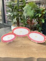 3 lü Pink Candy Model Sunum Kayık Tabak - Görsel 2