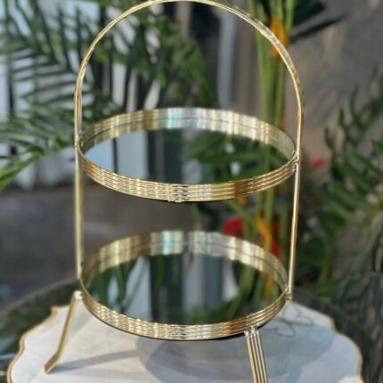 2 KATLI METAL SUNUMLUK **GOLD