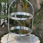 2 KATLI METAL SUNUMLUK **GÜMÜŞ