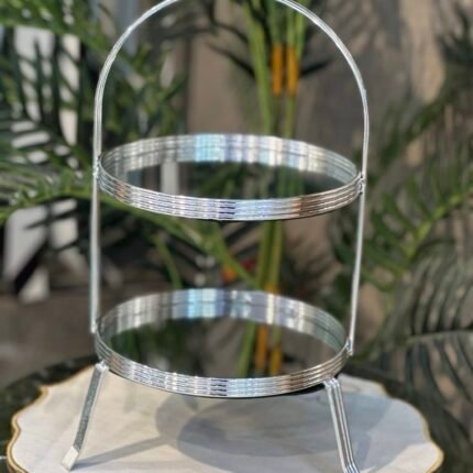 2 KATLI METAL SUNUMLUK **GÜMÜŞ