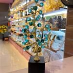 DEKORATİF SALKIM ÜZÜM AĞACI*TURKUAZ