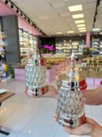 3’lü  dekoratif Cam Kavanoz**Elmas Detay - Görsel 2