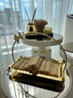 Kelebek Detay Dikdörtgen Tutmalı Sunumluk - Görsel 3