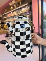 Dama Emaye Çaydanlık - Görsel 2