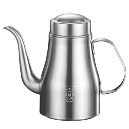 Komple 304 Çelik Silver 700 ml yağdanlık & Sirkelik