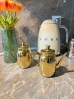 Komple Çelik Gold 450 ml Yağdanlık Sosluk ve Sirkelik - Görsel 2