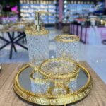 4’Lü Luxury Banyo Seti **GOLD