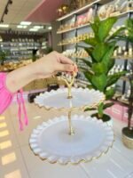 2 Katlı İSABELLA GOLD KURABİYELİK - Görsel 2