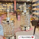 2’Li  dekoratif Cam Kavanoz * ELMAS DETAY