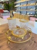 4’Lü Luxury Banyo Seti **GOLD - Görsel 2