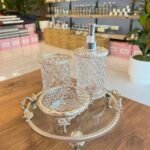 4’Lü Luxury Banyo Seti **GÜMÜŞ