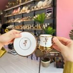 Florina Beyaz Yaldızlı Fincan Takımı