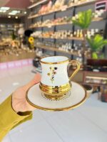 Florina Beyaz Yaldızlı Fincan Takımı - Görsel 2