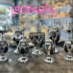 Gold Yaprak Detay Salon Konsol Seti