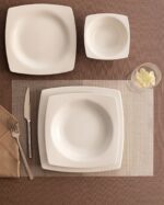 Ethan 6 Kişilik 24 Parça Yemek Takımı - Beyaz - Görsel 3