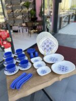 30 PARÇA KAHVALTI TAKIMI BLUE - Görsel 2