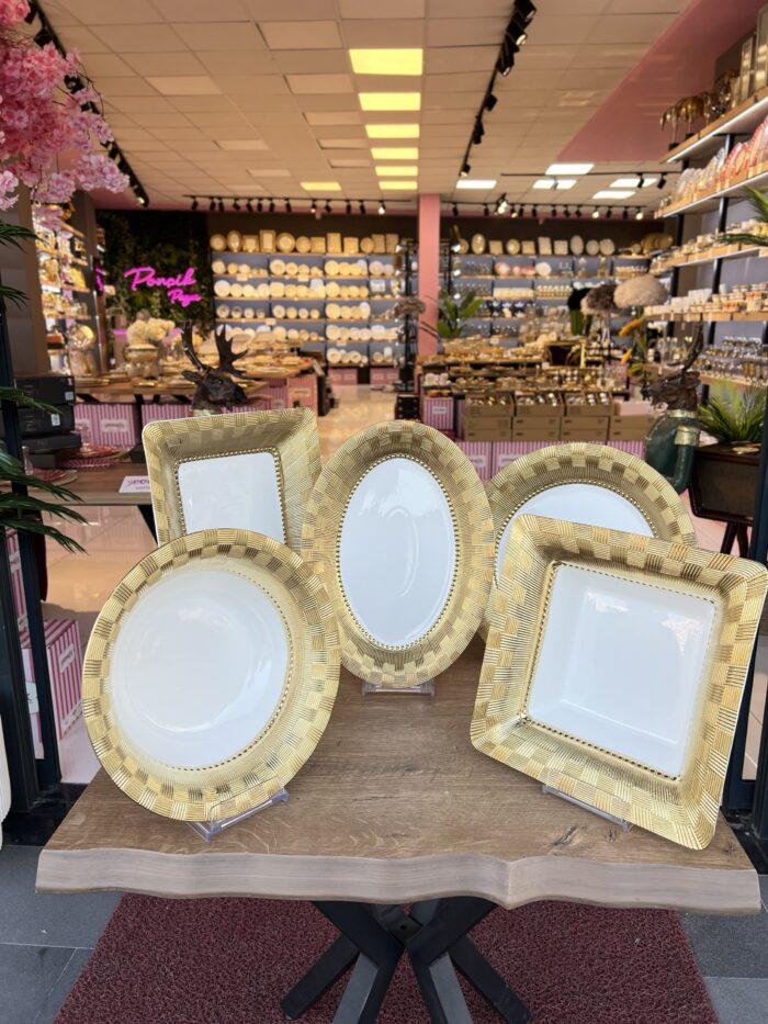 GOLDEN 5’Li Servis Luxury Servis Seti - Görsel 1