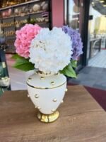 Boncuklu Avangart Model Vazo (Çiçek Aranjman dahil değildir ) - Görsel 4