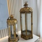 Metal Eskitme Antika Tarz 2’Li Fener