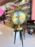 Ayaklı Eskitme Tripot Masa Saati - Görsel 2