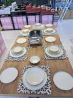 24 PARÇA PORSELEN Silver Yemek takımı