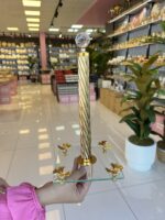 Elmas Ve Kelebek Detay Cam Havluluk - Görsel 2