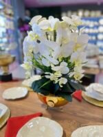 5 Dal Orkide yapay çiçek - Görsel 3