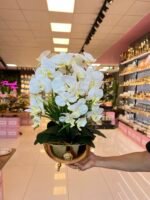 5 Dal Orkide yapay çiçek