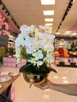 5 Dal Orkide yapay çiçek - Görsel 2