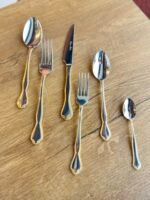 36 Parça **VİKON Touch MODELÇATAL BIÇAK KAŞIK TAKIMI18/10 & 4 Ml Kalınlık - Görsel 3