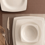 Ethan 6 Kişilik 24 Parça Yemek Takımı - Beyaz