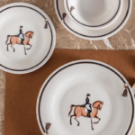 Milon 6 Kişilik 24 Parça Yemek Takımı - Renkli