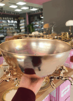 At Detaylı Gold Luxury Vazo