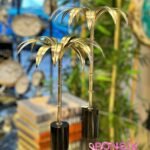 2’Li PALMİYE DEKOR  *Gümüş